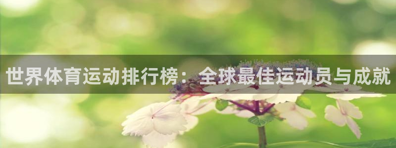 凯发官网下载平台是正规平台吗：世界体育运动排行榜：全球最佳运